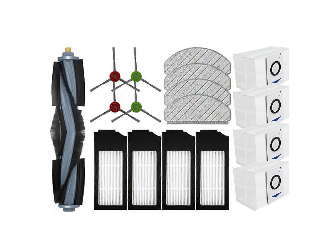 Peças De Reposição Para Aspirador De Pó X1 Plus / T10 Plus: Escova Principal, Escova Lateral, Pano De Limpeza, Saco De Pó._ozo