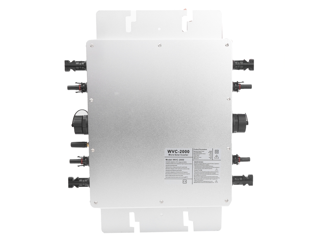 Inversor Micro Solar Grid Tie 2000w Wifi Controle