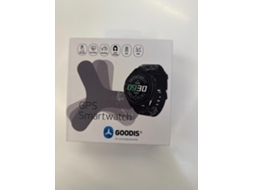 Smartwatch Desportivo GOODIS GPS Preto (Outlet Caixa Aberta)
