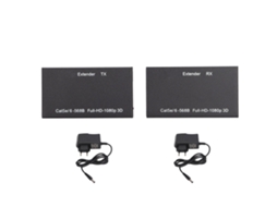 Extensor de Cabo de Interface Multimídia Mali HD com suporte a 1080p 3D, HDCP, EDID via Cat 5e (100‑240V)