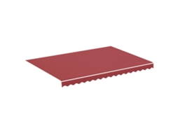 Replacement Awning Fabric, Replacement Awning Fabrics Vidaxl Vermelho Poliéster (330 X 245 Cm)