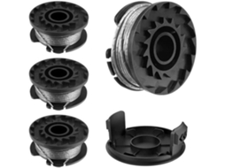 Cabeça Spool Linha de Carretel de Fio para Cortador de Borda Bosch Easygrasscut 18 23 26 Art 23 26 4 Peças YWEI