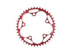 Placa de Engrenagem YURU para bike de montanha, 5 parafusos, 110bcd/130bcd, montagem direta, 42t, vermelho