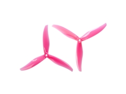 Hélice Gemfan 7041 De 7 Polegadas Com 3 Pás, Furos De 5 Mm, Rosa, Para Drones De Corrida Fpv, Compatível Com Motor 2408 1100kv (6 Pares/2 Pares).
