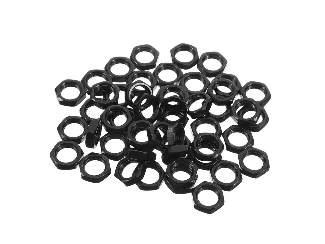 Conjunto De 50 Porcas Sextavadas Travamento Para Reparo Lâmpadas -