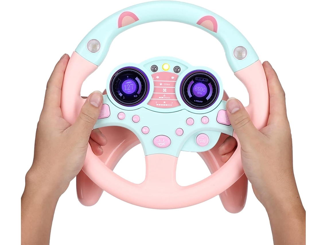Brinquedo de direção SFUSHOS, com ventosa, interativo