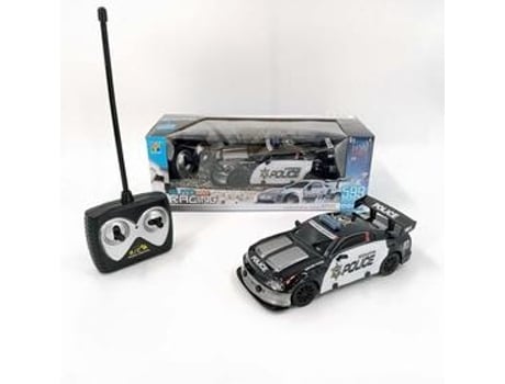 Coche Policia R/C Deportivo 1:24