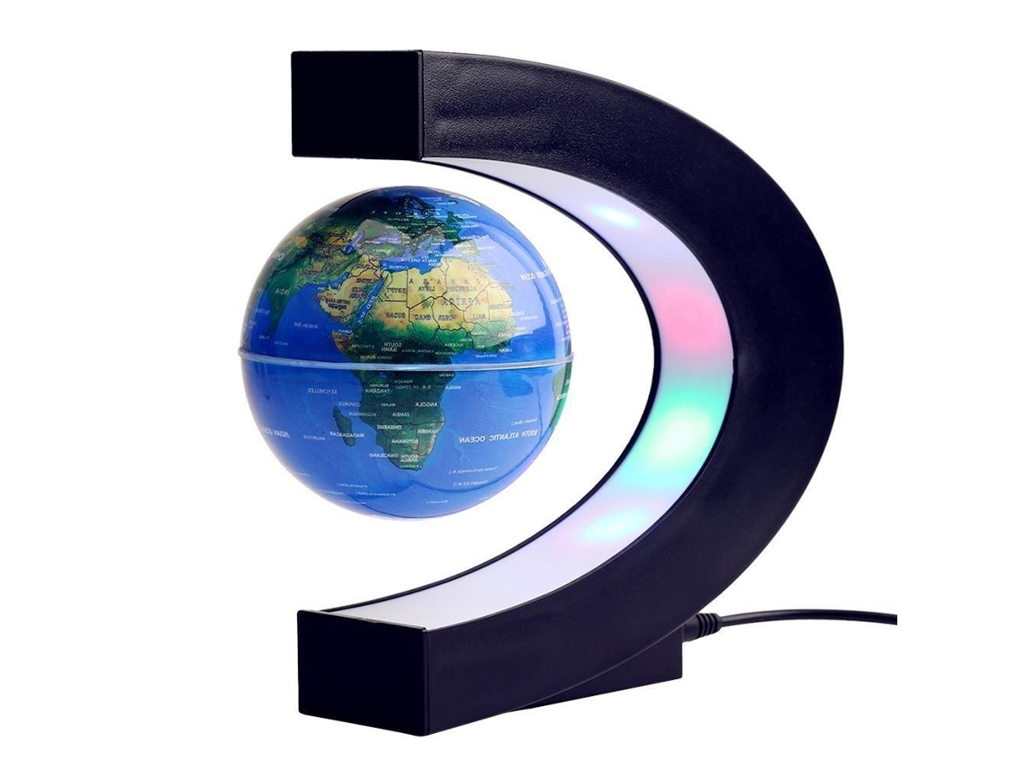 Luminária Globo Flutuante, Lâmpadas Led 570 Brancas BRILVIBERA