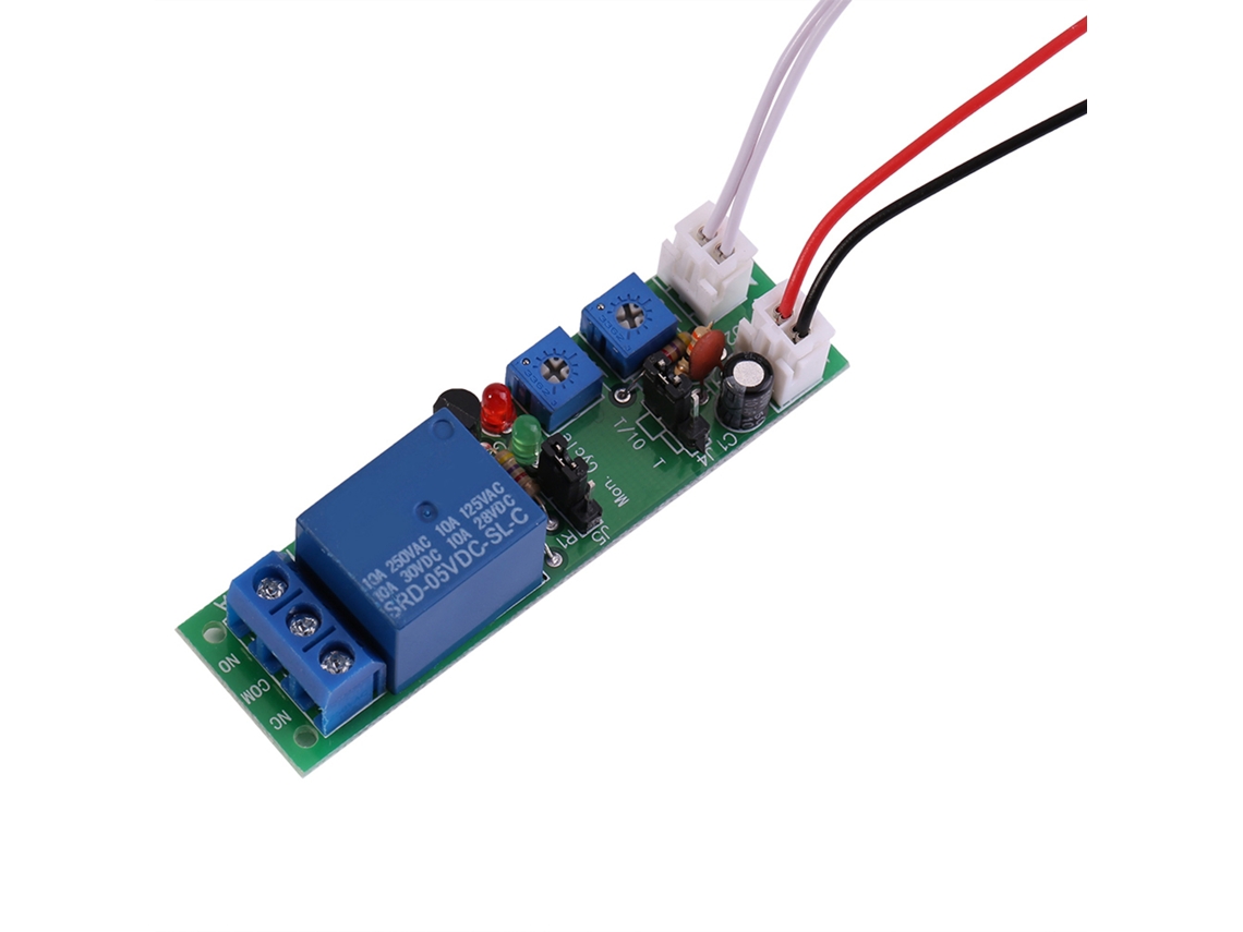 Laxiscreed Módulo Temporizador Ajustável Para Ciclos De Atraso Com Interruptor Dc 5v