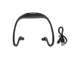 Fone de ouvido esportivo Bluetooth BS19c com rádio FM e slot para cartão TAISHENGDA