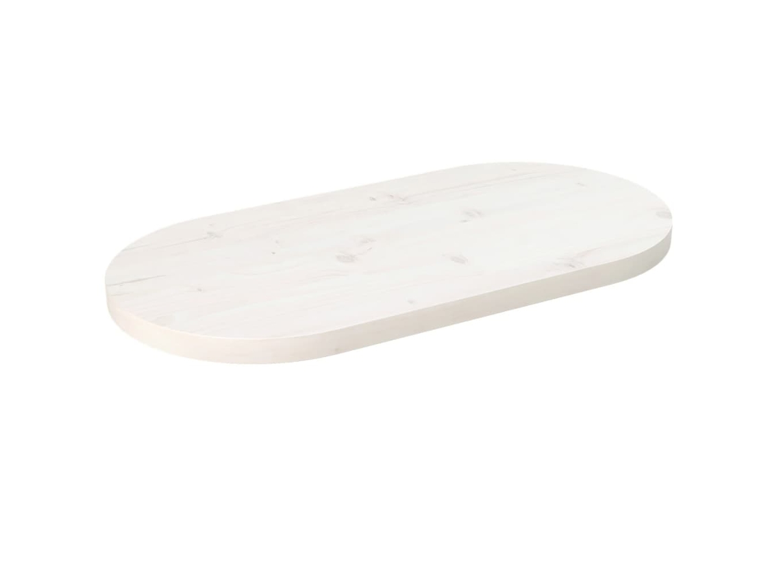Table Top, Table Tops Vidaxl Branco Madeira De Pinho (60 X 30 X 2.5 Cm)
