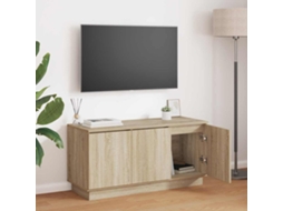Vidaxl Gabinete Para Tv 100 X 38 X 49 Cm Carvalho Sonoma