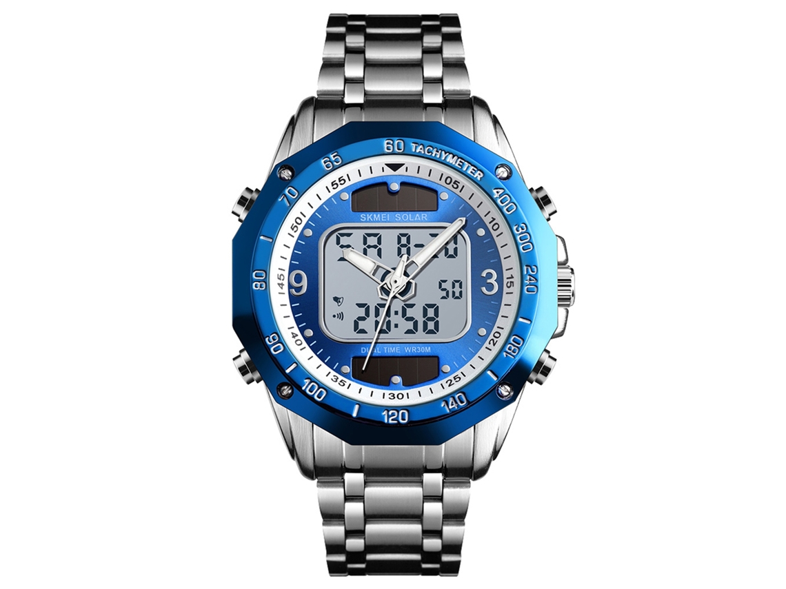 Skmei 1493 Relógio Masculino Digital De Quartzo Esportivo 3atm Impermeável Com Temporizador E Alarme