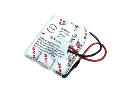 Batterie Eclairage Secours Compatible 3.6v 800mah Nicd 805147 Ecosafe Divers