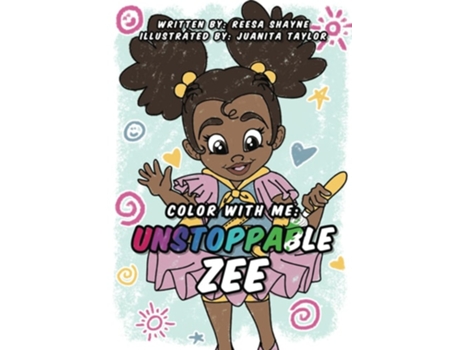 Livro Color With Me Unstoppable Zee De Reesa Shayne (inglês)