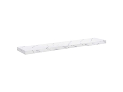 Conjunto 1 Prateleira De Parede Vidaxl Branco Derivados De Madeira (120 X 23,5 X 3,8 Cm)
