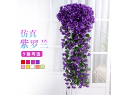Flor Artificial de 80 Cm com 5 Pétalas, Trepadeira Violeta Artificial. AQUAFORGE