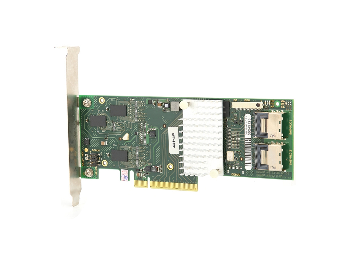 Placa De Raid Cache Fujitsu Lsi 9261‑8i Array Sas 512m Suporta Raid5/6 Disco Rígido 6t