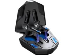 Auriculares Bluetooth True Wireless (in Ear - Microfone - Noise Cancelling - Preto)