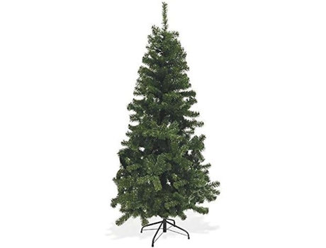 Árvore de Natal GALILEO Casa H. 180 Cm Verde Escuro Plástico e Metal