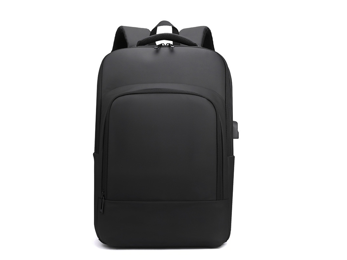 Mochila Para Computador Portátil Impermeável Com Compartimentos Acolchoados 15,6 Polegadas Preto Elysve