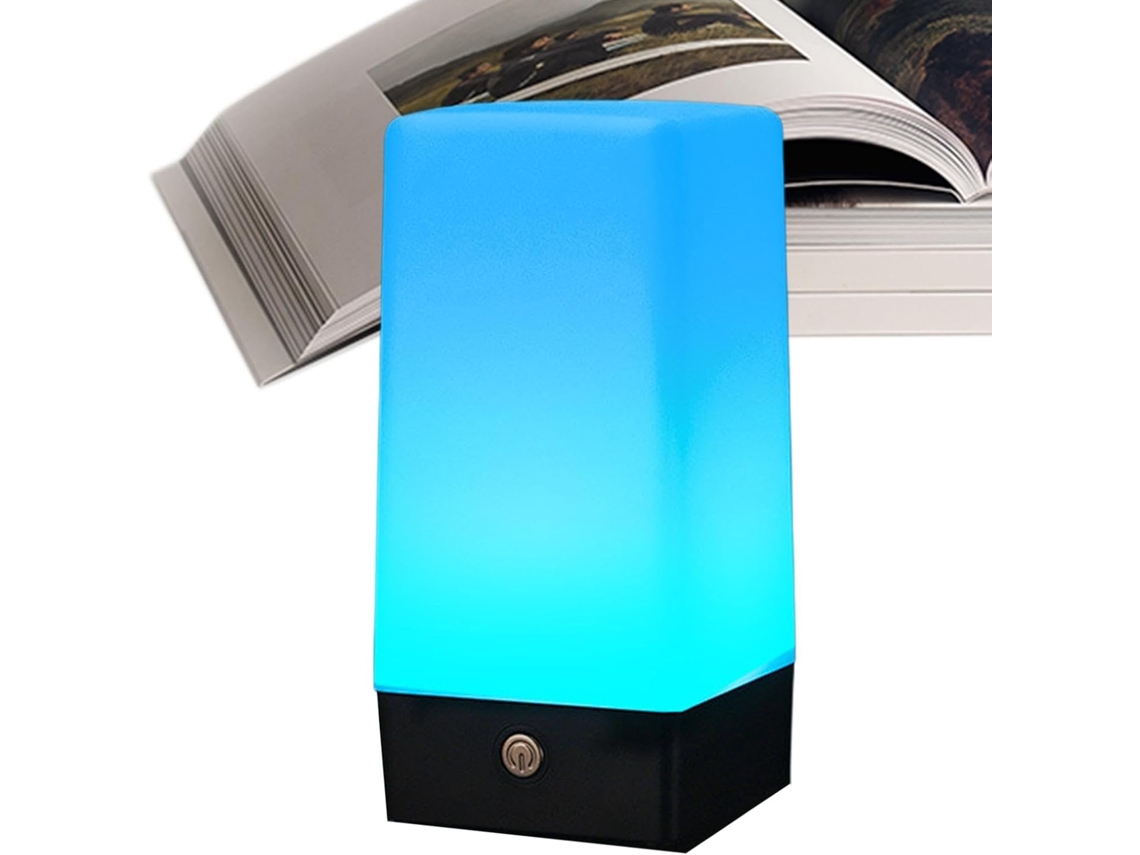 Luminária LED Sem Fio Sensível Ao Toque Para Cuarto Deambio Portátil Com Mudança Cor Decoração Mesa De Bar Ou Ano Novo
