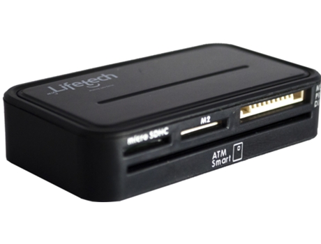 Leitor de Cartões LIFETECH Smart ID — USB 2.2