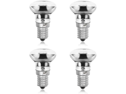 Omni bombilla Reflectora E14 R39 30w para Lâmpada de Lava, Regulável, 220 240v, Luz Branca Quente 2700 2800k, Pacote de 4