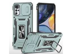 Capa Protetora Para Câmera Motorola Moto G22 Armor Pc + Tpu