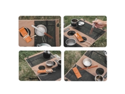 Págaras Plegables Portátiles Con Bolsa Camping Picnic Viaje