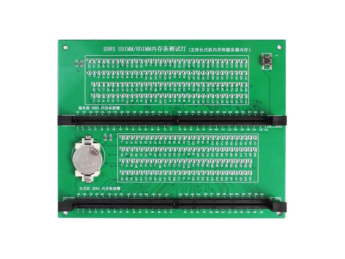 Placa Mãe Para Laptop/desktop Slot De Memória Ddr5 Diagnóstico Reparo Analisador Teste Ddr5 Udimm/rdimm Tester Brilvibera