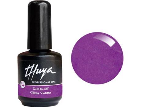 Thuya On-Off Gel Glitter Violet 14Ml 14 Ml