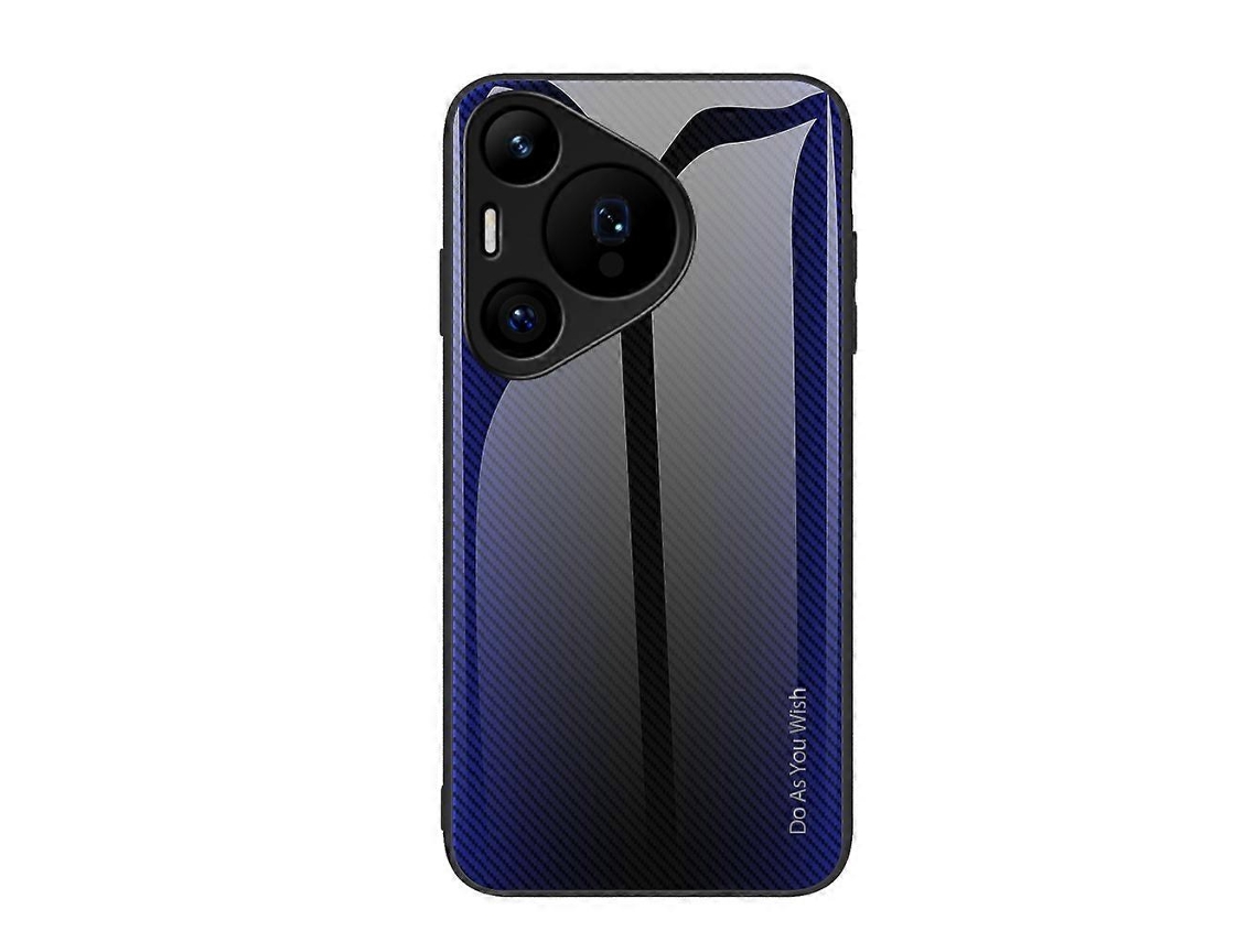 Capa De Celular Tpu Com Textura Degradê De Vidro