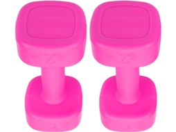 Conjunto de halteres SFUSHOS, 4 lbs, antiderrapante, para treino