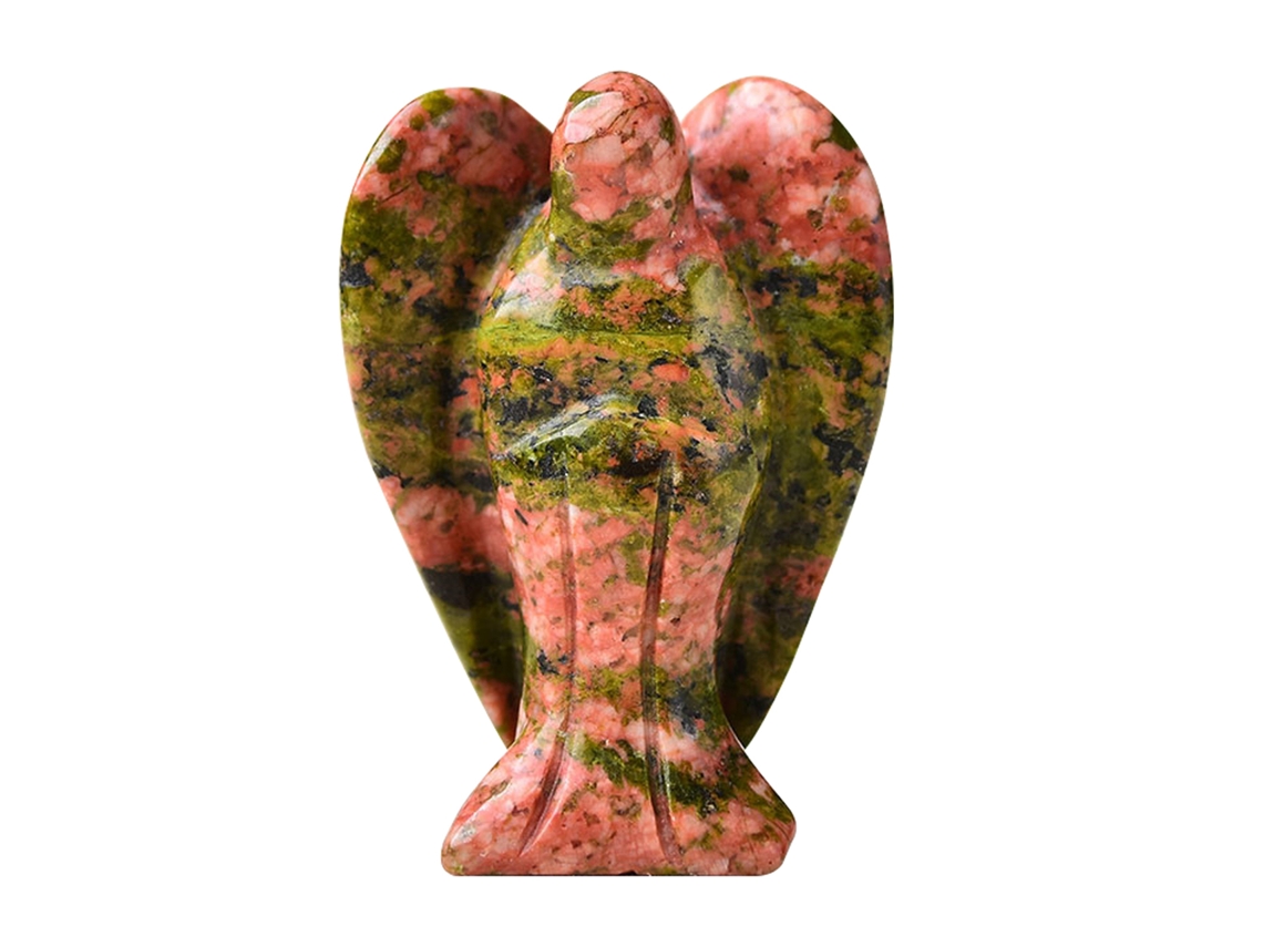 Decoração De Escritório Anjo De Ametista Cristal Natural
