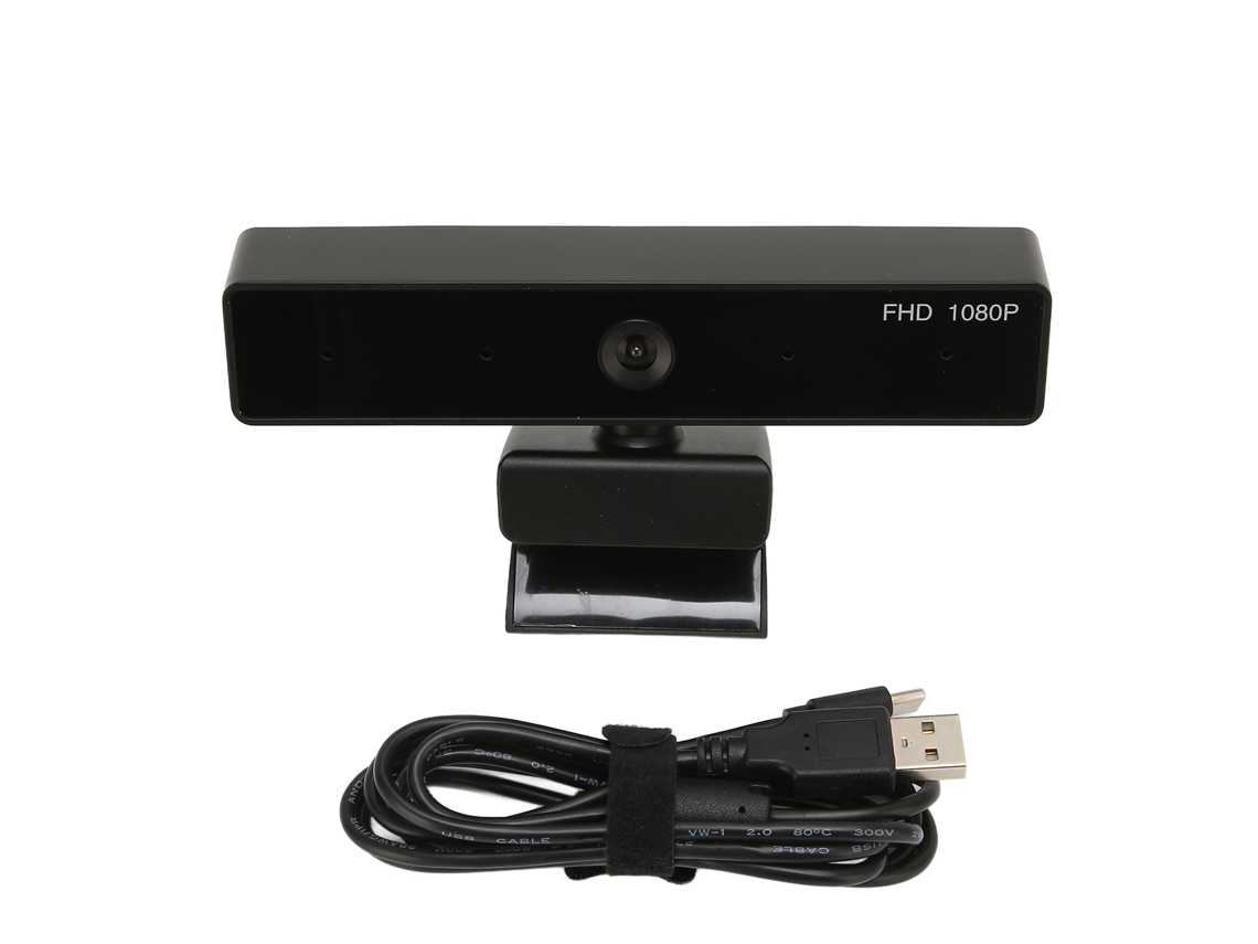 Webcam Usb Hd 1080p Câmera De Computador Com Ângulo 96 Graus E Som Estéreo Para Live Streaming E Aulas Online