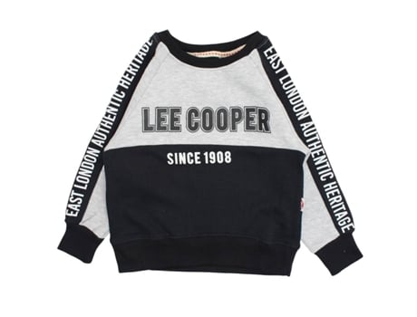 Sweatshirt de Criança LEE COOPER Preto (XS)