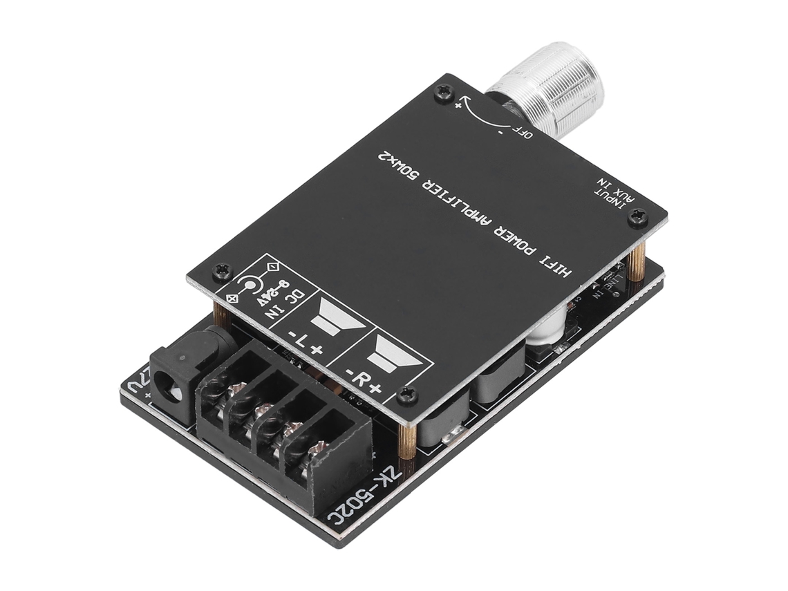 Laxiscreed Amplificador De Potência De Áudio Digital Hi-fi Com Bluetooth 5.0 Para Casa