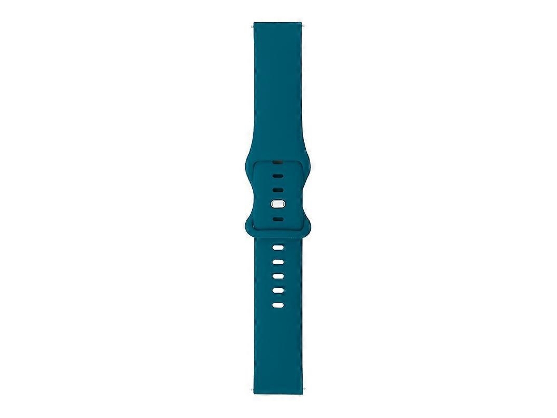 Pulseira De Silicone Com 8 Fivelas Para Huawei Watch Gt 2 46mm (vermelho Vinho)
