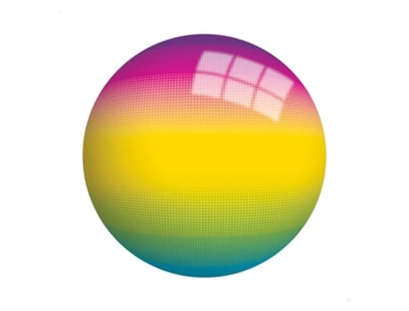 Pelota Pvc Rainbow Diámetro 13 Cm Marca John 54185 Color Baby Colorbabyp24