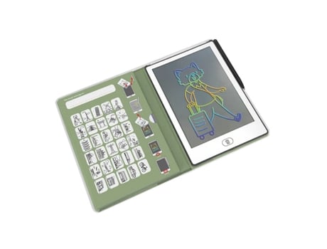 Bloco De Desenho Com Ecrã Lcd - Viagens Kidywolf Kidydraw