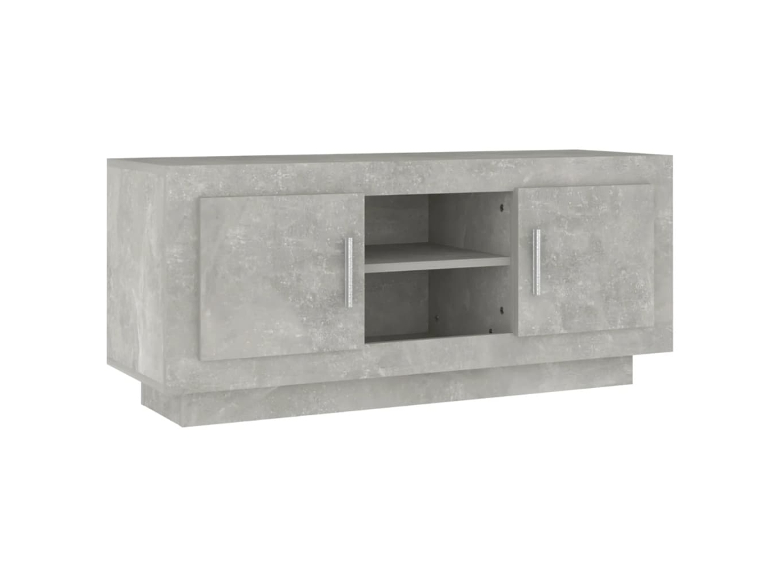 Tv Cabinet, Tv Cabinets Vidaxl Cinzeto Madeira Processada (n/a)