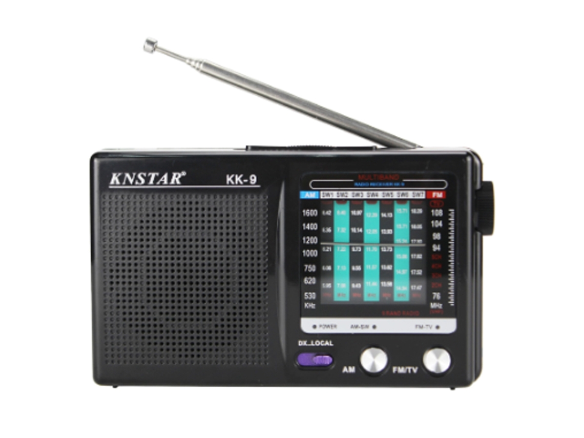 Rádio Portátil Bc r119 MDUG (kk9 Preto)
