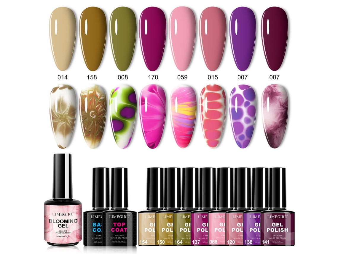 Lurelia Kit De Esmalte Em Gel 8 Cores Ref. 05