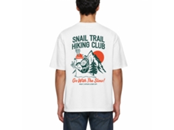 Rockinstone Snail Trail Hiking Club Woody's Goods T-shirt Unique Designer Style