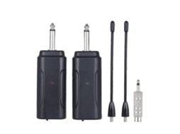 Conjunto De Transmissor E Receptor De Áudio Sem Fio