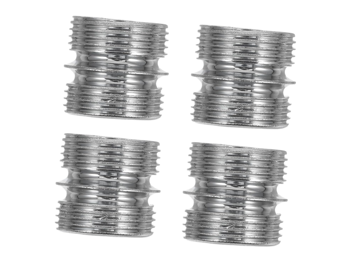 Conector De Ranhura Dupla Hohopeti, Para Materiais Frios, Pacote Com 4 Peças, Design De Rosca Dupla, Fácil Instalação Em
