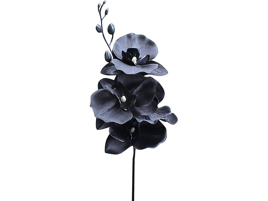 Nova Line 6 Ramos de Orquídeas Phalaenopsis Artificiais de Seda com Caule Longo para Casa e Escritório 2025