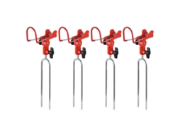 Suporte para Vara de Pesca Ajustável 360° 4 Peças