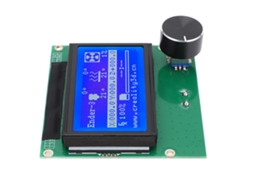 Tela Lcd 12864 De Metal Para Impressora 3d Cr10 Com Cavo E Controle